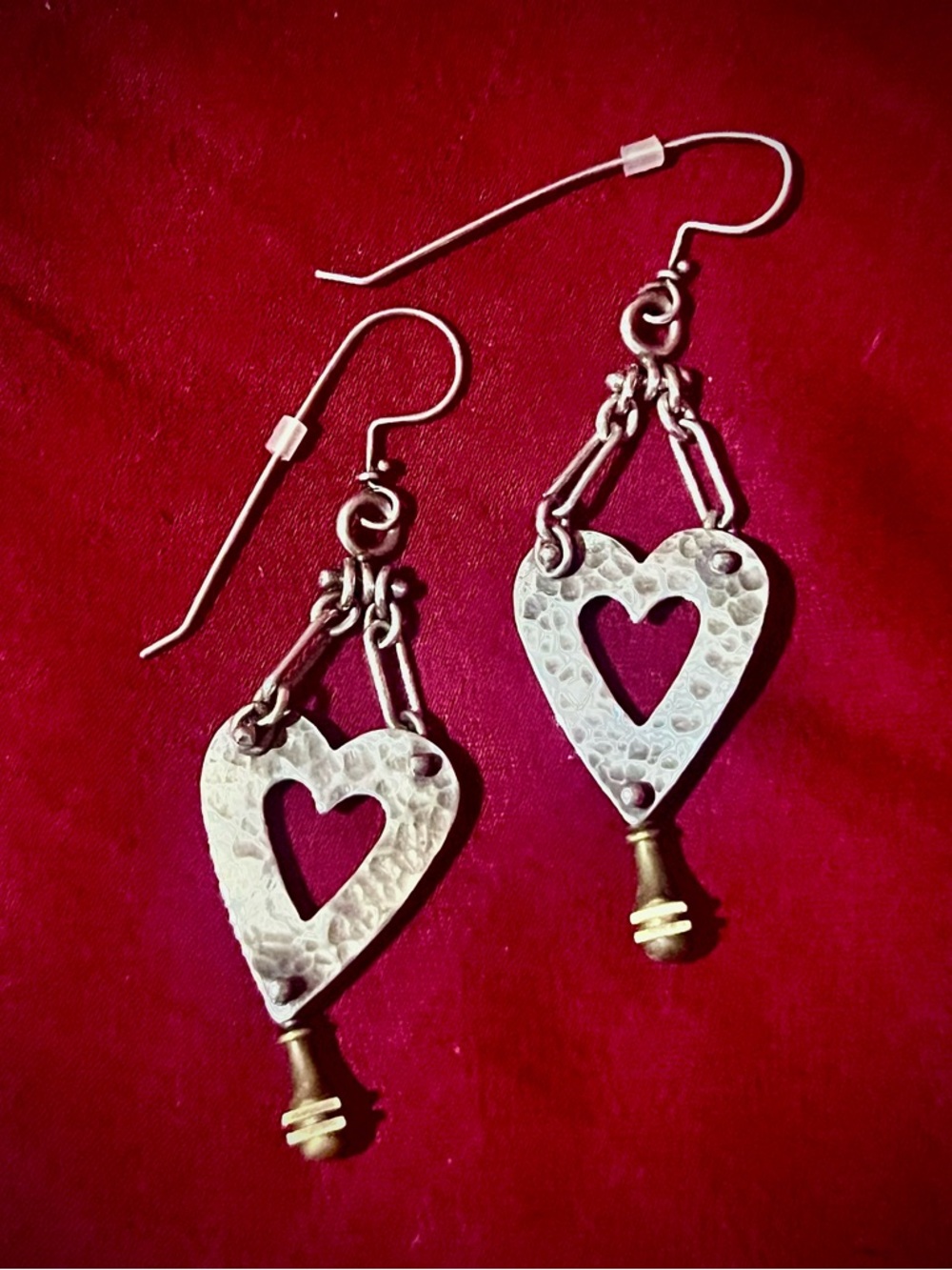 Thomas Mann earrings hearts limited edition